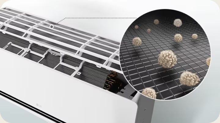 Màng lọc bụi thô đảm bảo cho bước tiếp theo lọc sạch sẽ đem đến không khí trong lành hơn