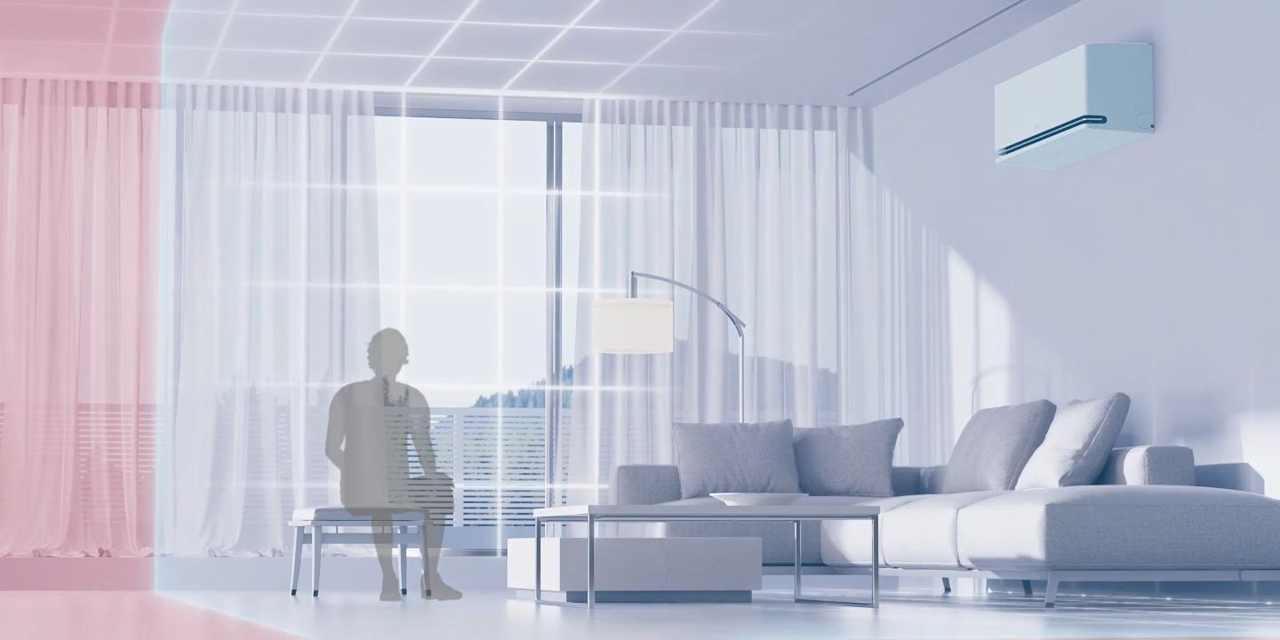 Điều hòa LG IDH12M1 được trang bị công nghệ AI