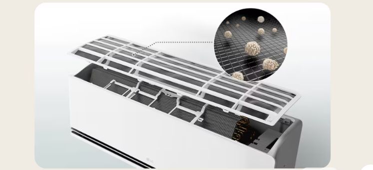 Màng lọc bụi thô giữ lại những hạt bụi có kích thước lớn 