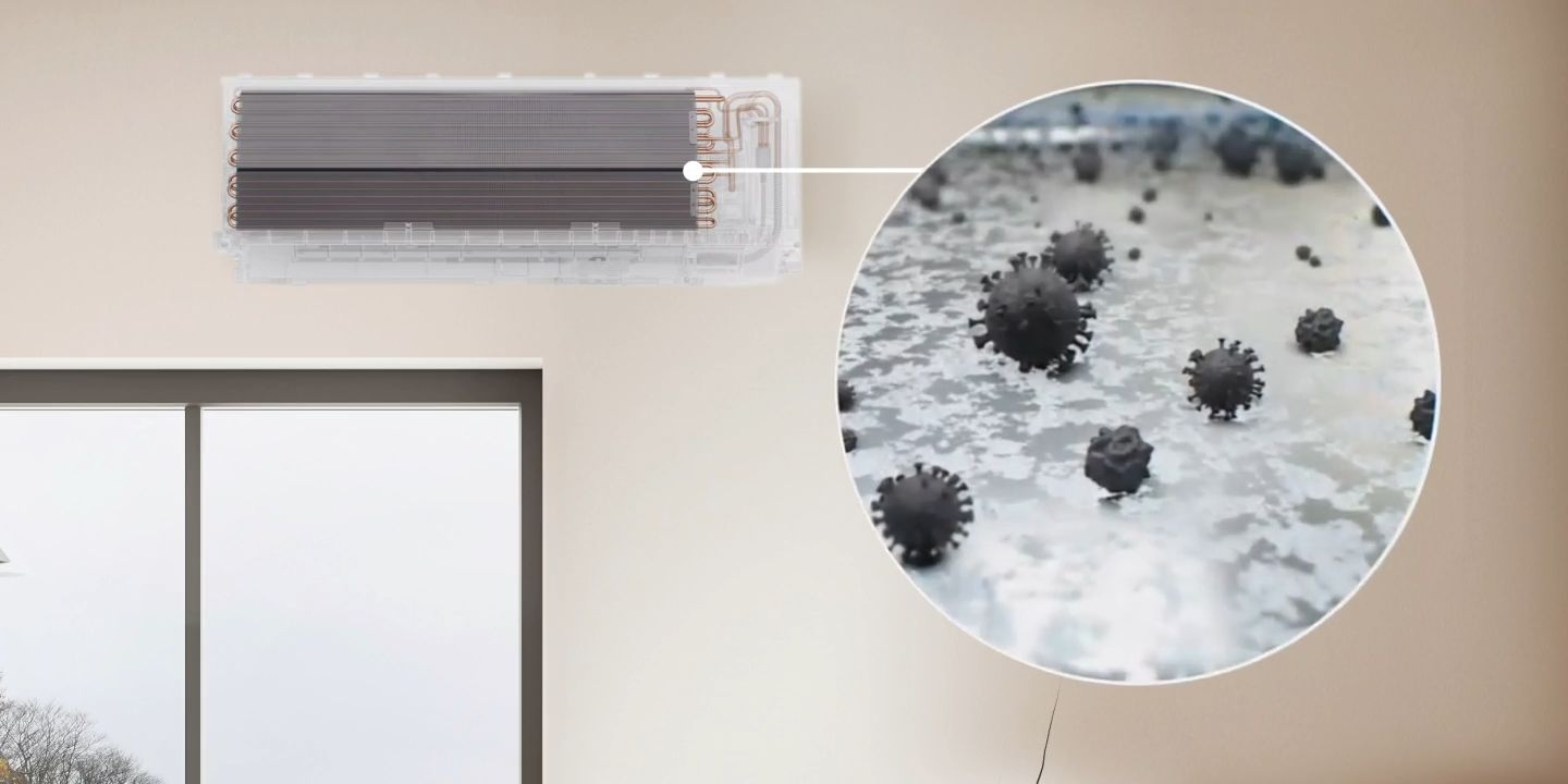 I AIR sẽ giúp bạn làm sạch toàn diện hơn khi cần bảo trì chỉ cần nhấn 1 nút