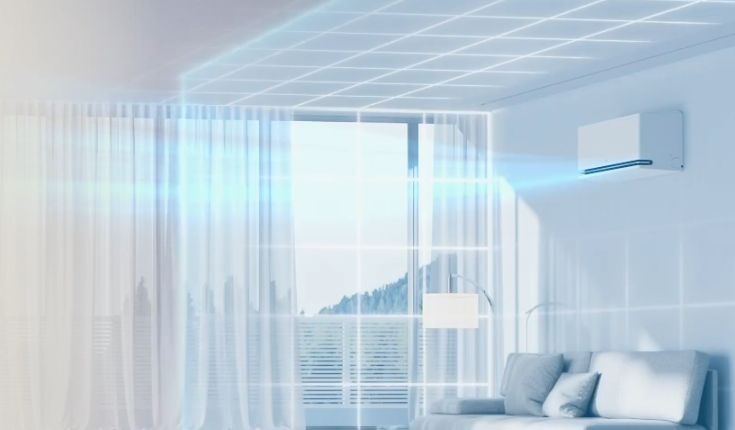 Chế độ làn gió dịu êm có trên điều hòa LG IPC09M1