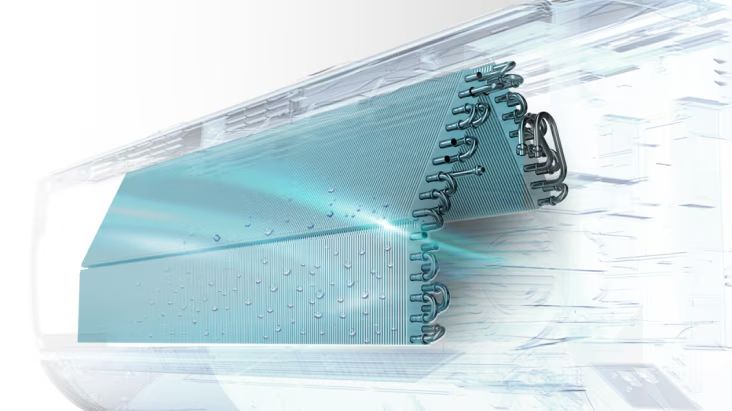 Chức năng tự động làm sạch được kích hoạt sử dụng để sấy khô và loại bỏ độ ẩm