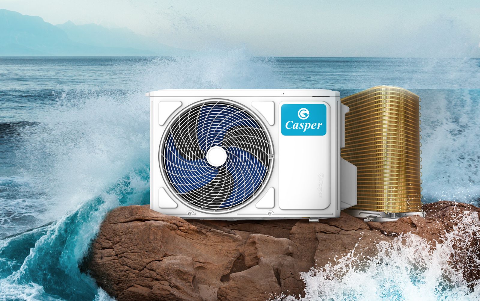 Casper JC-12IU36 có khả năng nhân đôi bền bỉ với dàn tản nhiệt mạ vàng 