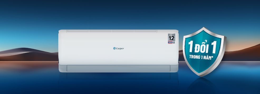 Giới thiệu chung về điều hòa Casper JC-18IU36 18000BTU 1 chiều inverter