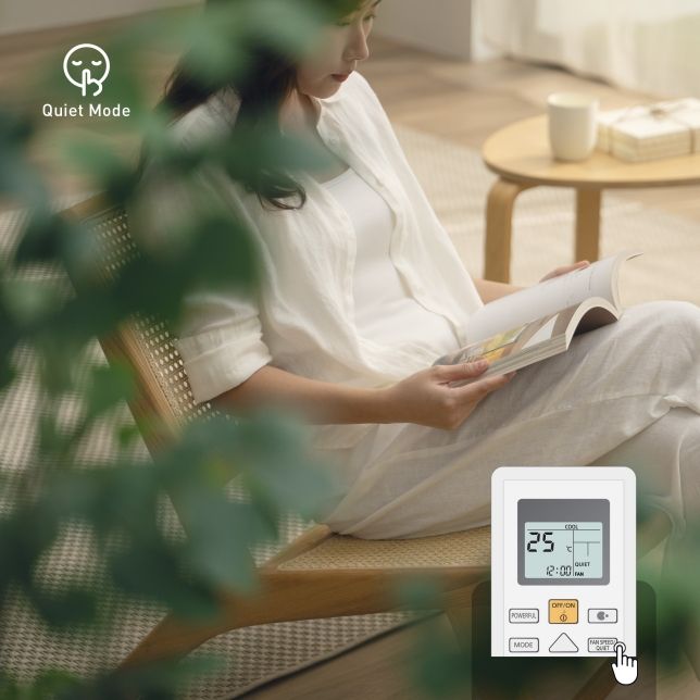 Chế độ Quiet sẽ làm giảm tối đa tiếng ồn