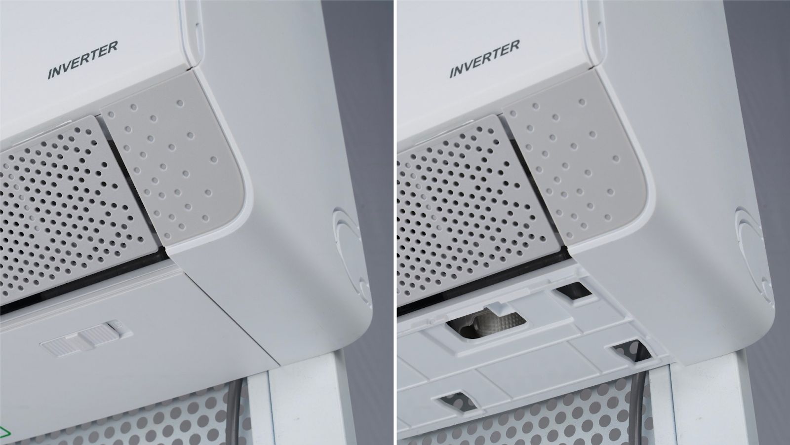 Easy Care là lối thiết kế của dòng điều hòa Casper QC-12IU36A