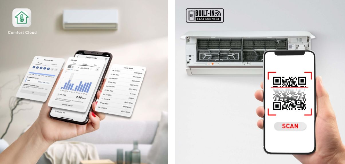 Kết nối với thiết bị thông qua mã QR