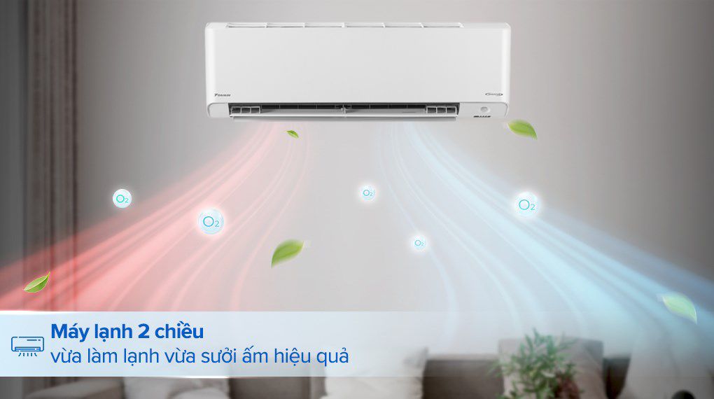 Daikin FTXM35XVMV sở hữu thiết kế hiện đại, sang trọng
