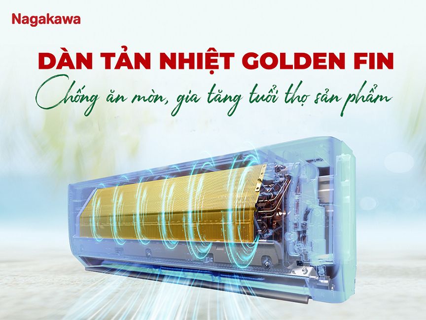 Dàn tản nhiệt Golden Fin chống ăn mòn hiệu quả