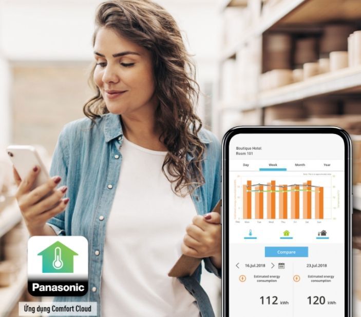Ứng dụng Panasonic Comfort Cloud
