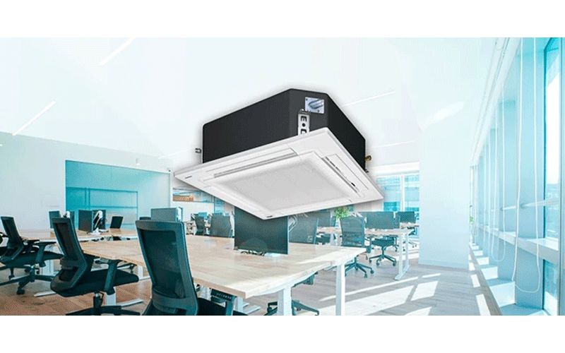 Panasonic S-30PU1H5B/U-30PN1H8 sở hữu thiết kế với phần cánh quạt có luồng gió rộng thổi 360 độ