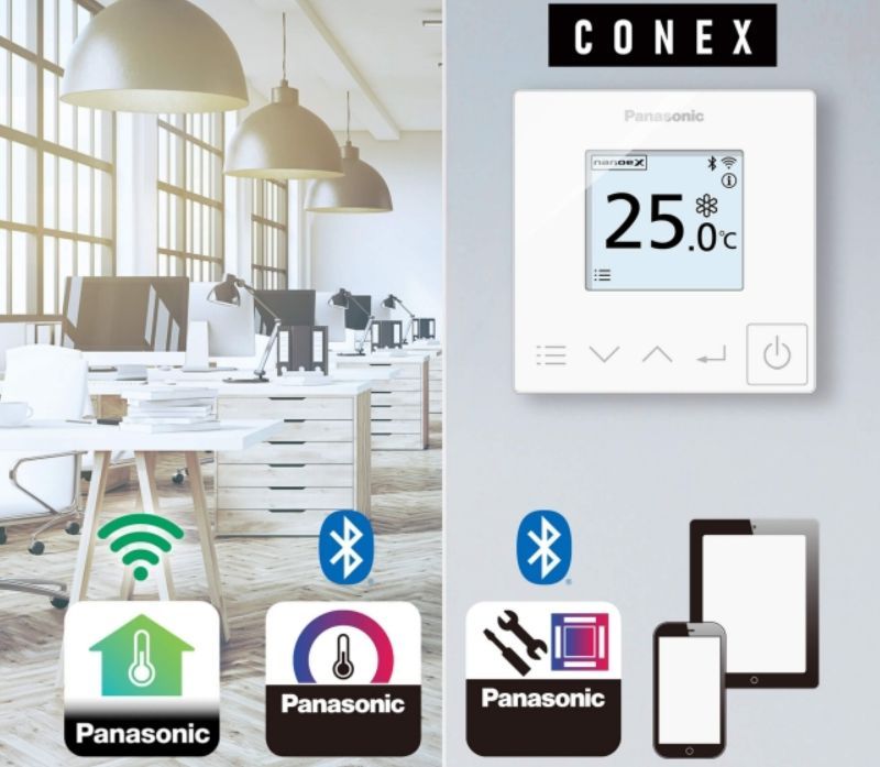 Sử dụng điều khiển cố định từ xa CONEX tiện lợi 