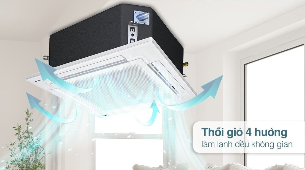 Cung cấp luồng khí mát mẻ từ 4 hướng 