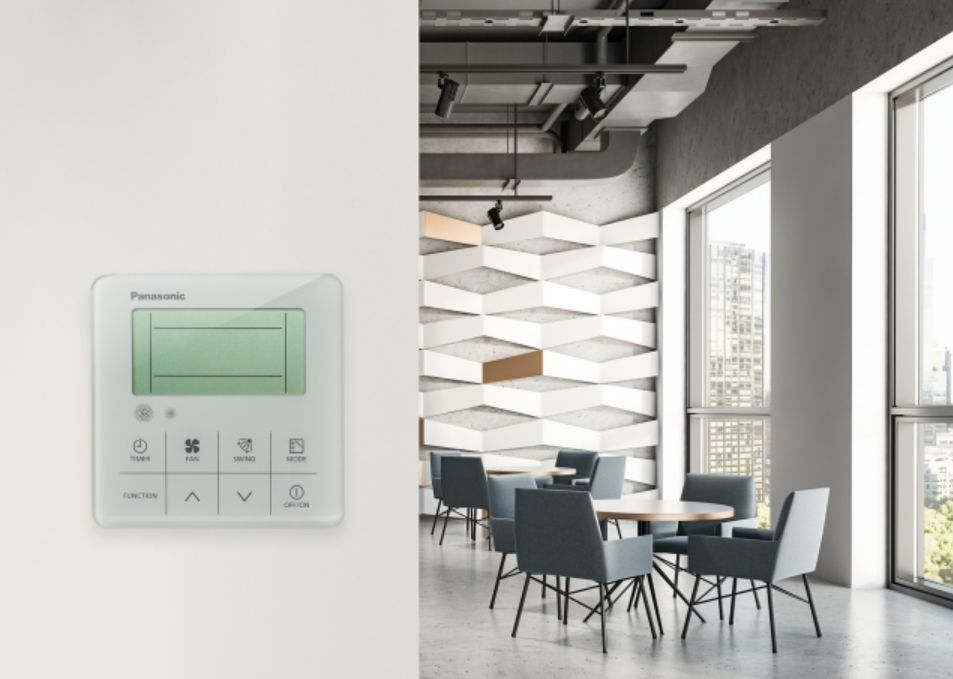 Bộ điều khiển từ xa của điều hòa nối ống gió Panasonic S-36PFB1H5B/U-36PNB1H8