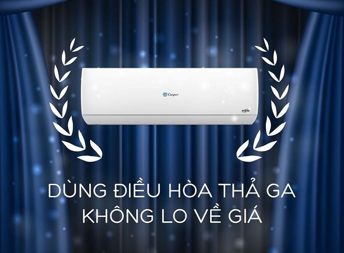Casper là thương hiệu điều hòa được nhập khẩu từ Thái Lan