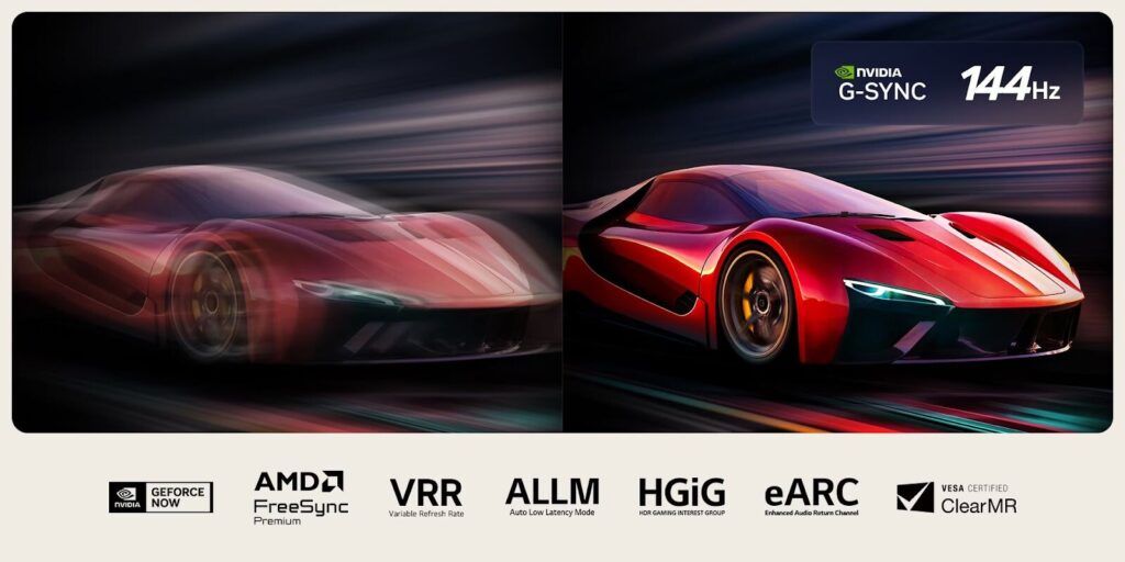 LG 55C5PSA sẽ giúp bạn trải nghiệm chiến game đỉnh cao