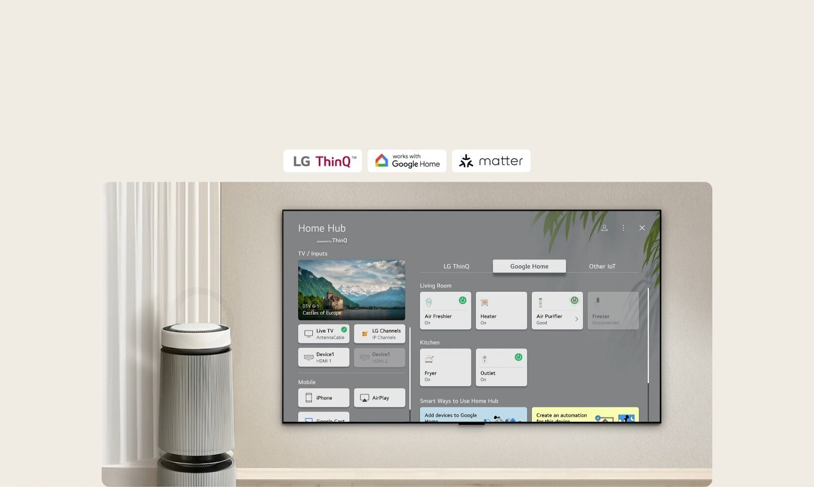 Home Hub là nền tảng giúp đồng bộ và quản lý các thiết bị thông minh