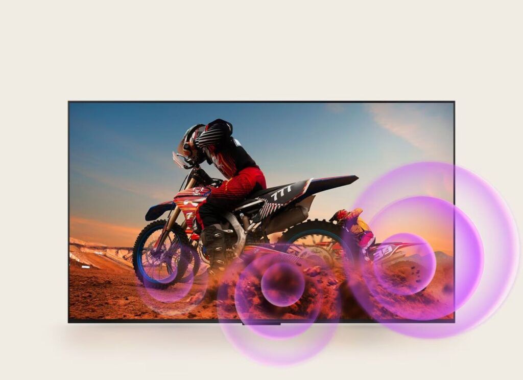 Công nghệ Dynamic Sound Booster đưa đến sự mạnh mẽ và uy lực 