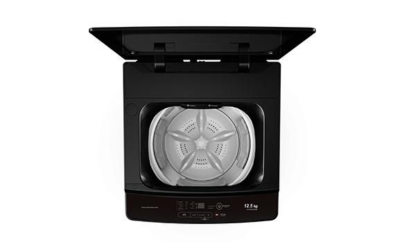 Vỏ máy được làm bằng kim loại có độ bền bỉ cao, lồng giặt dùng vật liệu thép không gỉ