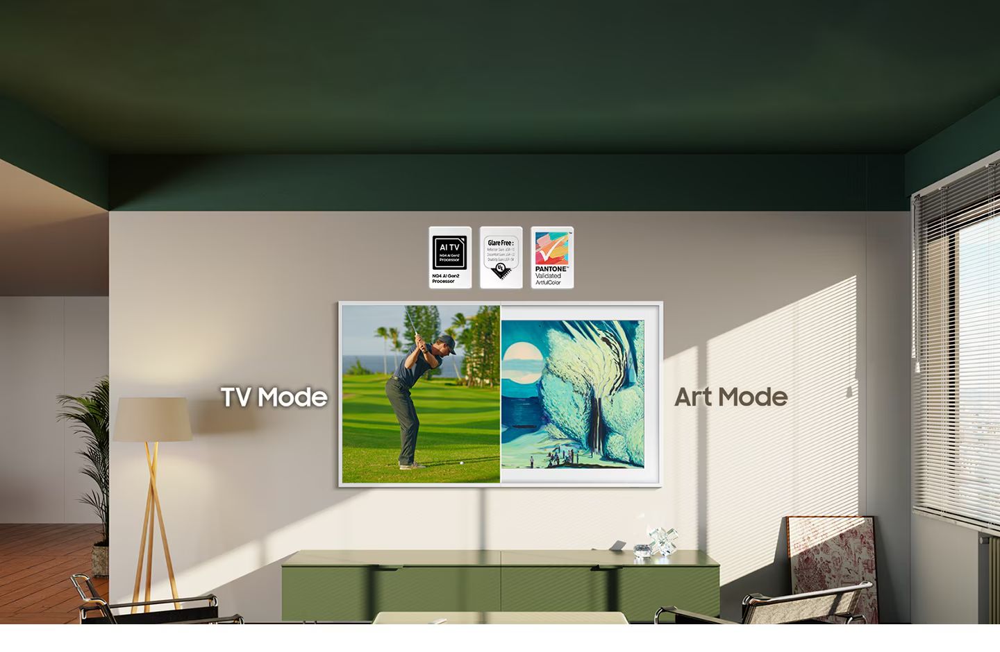 Samsung QA65LS03F sở hữu chiếc màn hình QLED chuẩn 4K sắc nét