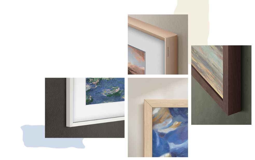 Samsung QA55LS03F sẽ hài hòa với mọi không gian với khung viền thay đổi linh hoạt