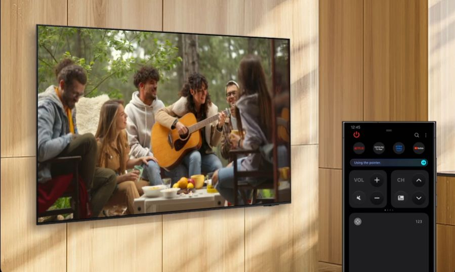 Chế độ Quick Remote biến chiếc điện thoại thông minh giống như một chiếc điều khiển từ xa