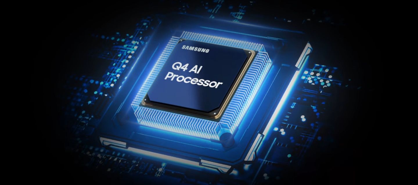 Bộ xử lý AI Q4 thông minh được sử dụng cho Samsung QA85Q8FA