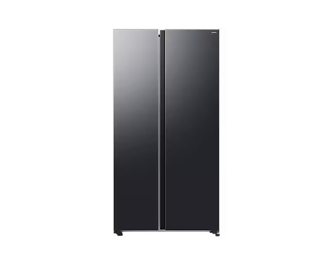 Samsung RS70F65Q3FSV sở hữu kiểu dáng Side by Side thời thượng với 2 cánh mở