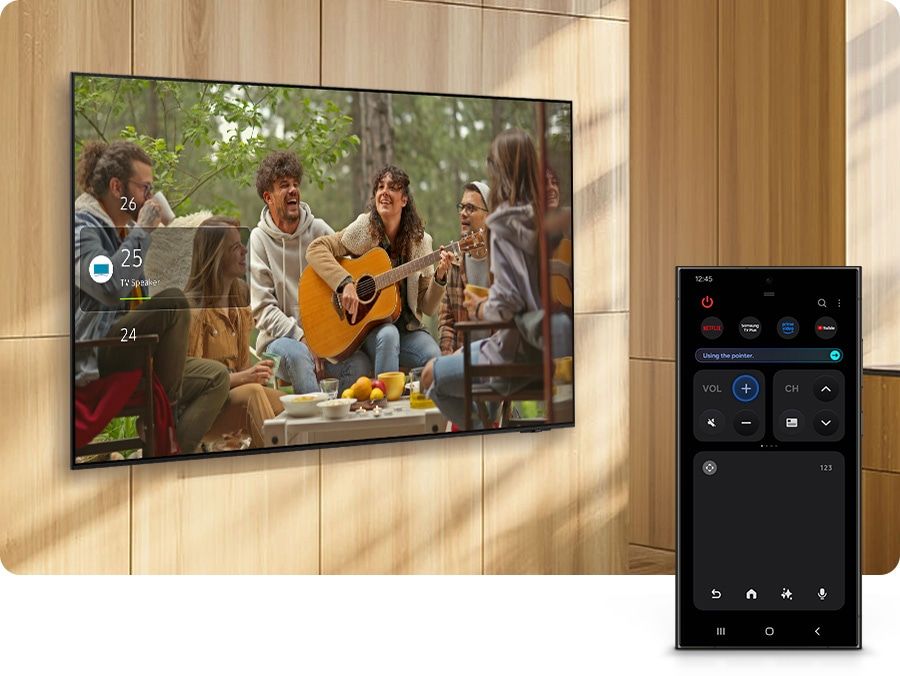 Chế độ Quick Remote sẽ điều khiển tivi nhanh chóng hơn bằng điện thoại