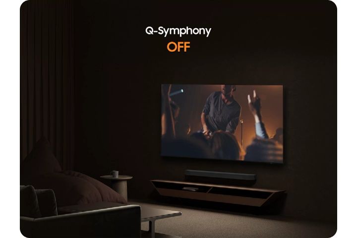Samsung UA43U8550F được tích hợp công nghệ Q Symphony