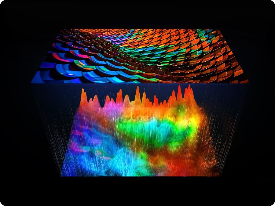 PurColor là công nghệ tiên tiến giúp hiển thị dải sắc màu đa dạng