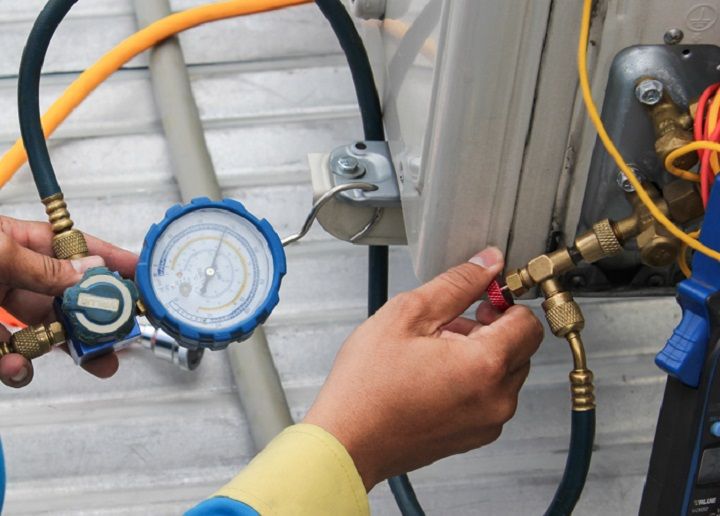 Điều hòa có mùi hôi do gas trên dàn nóng