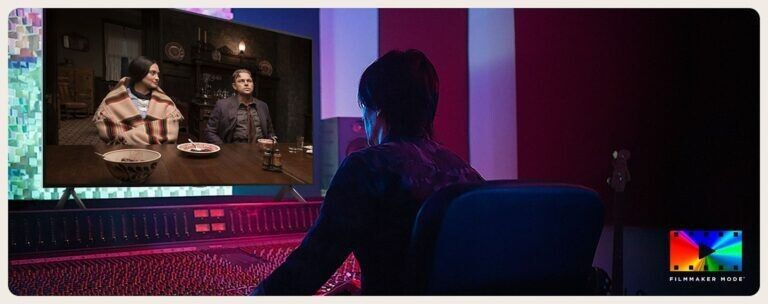 Công nghệ FILMMAKER MODE trình chiếu mọi nội dung chuẩn điện ảnh 