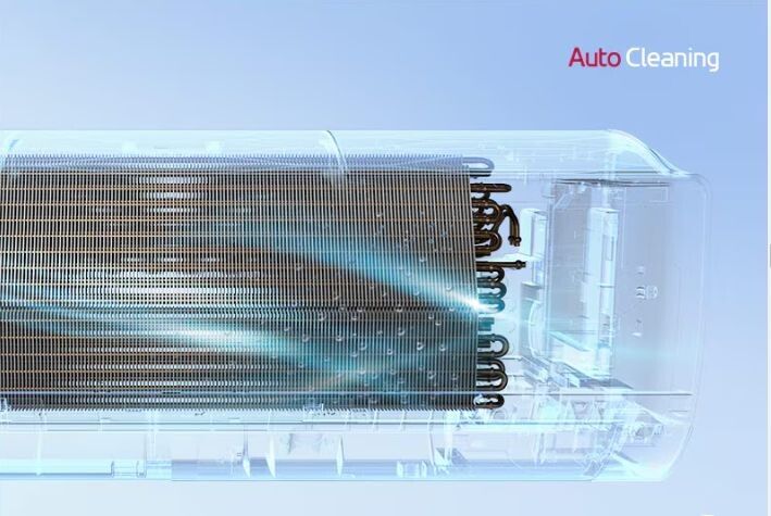 Tự động làm sạch dàn lạnh 