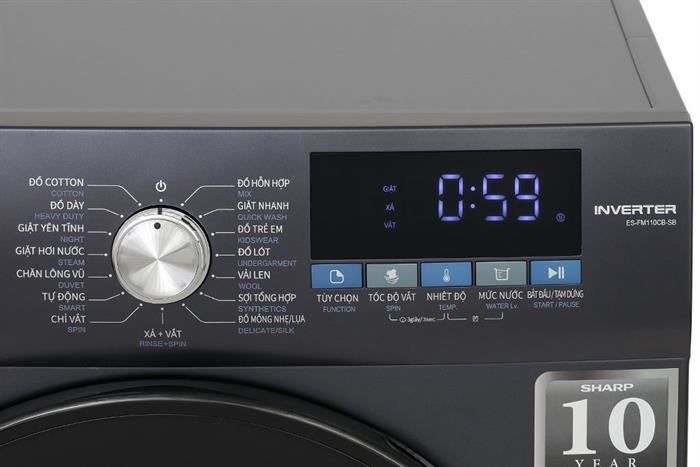 Chương trình giặt đa dạng