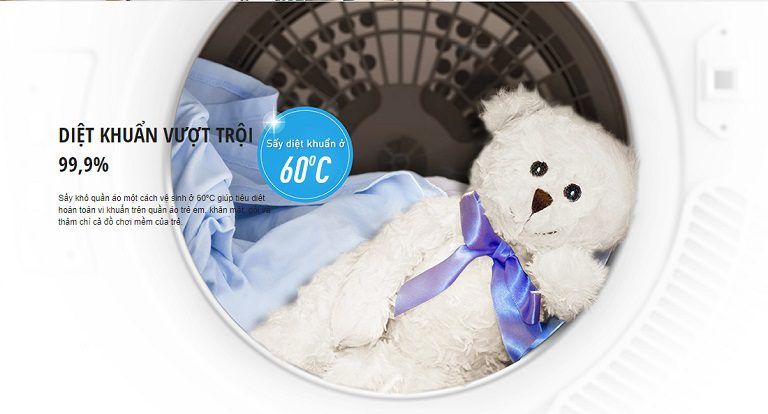 Khả năng diệt khuẩn vượt trội, bảo vệ sức khỏe người dùng