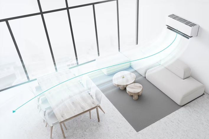 Công nghệ này đưa luồng khí mát thổi xa hơn tới 22%