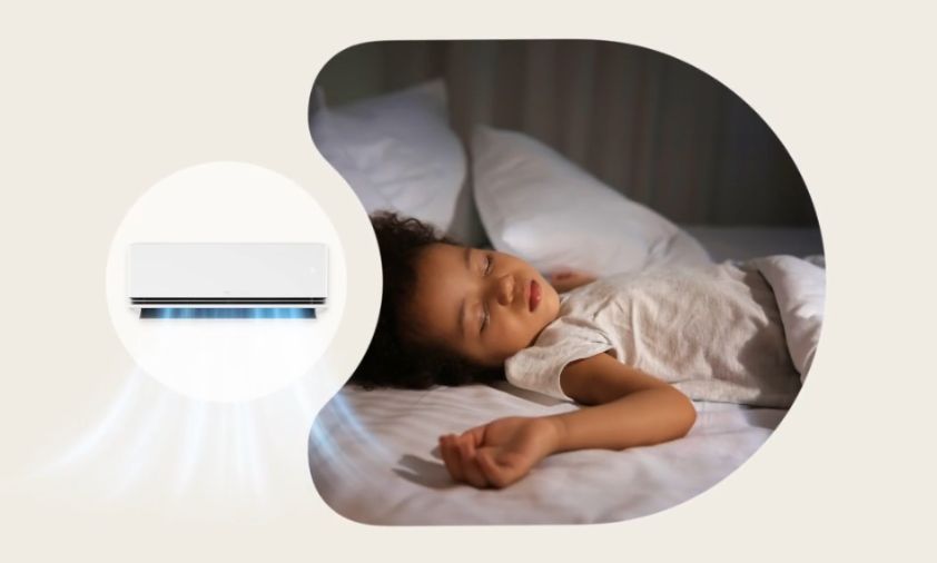 Chế độ Sleep Timer+ tự động điều chỉnh nhiệt độ và thời gian hoạt động để phù hợp