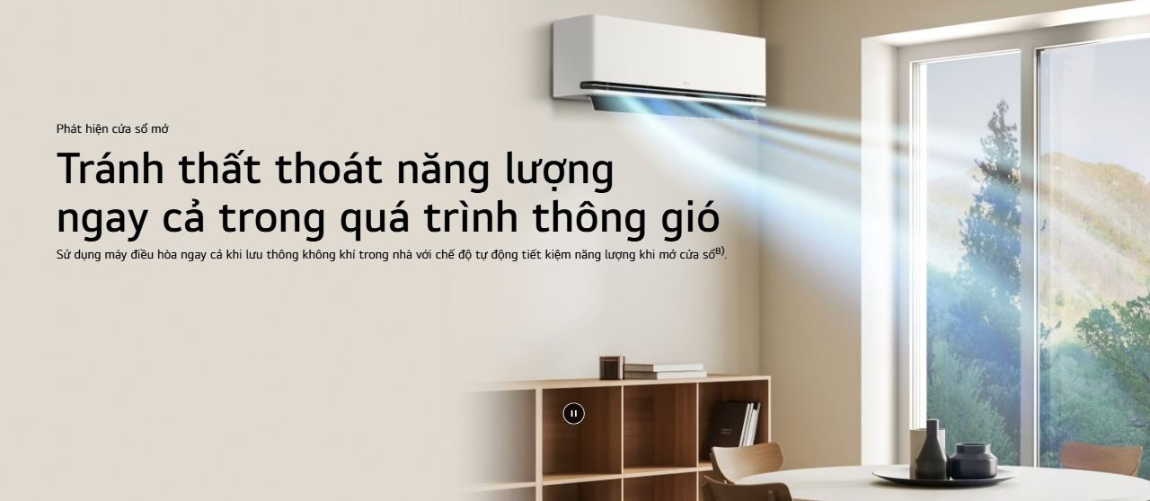 Chức năng Phát hiện cửa sổ mở tự động