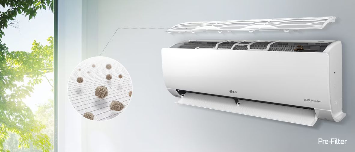 Màng lọc sơ cấp bắt giữ các hạt bụi thô