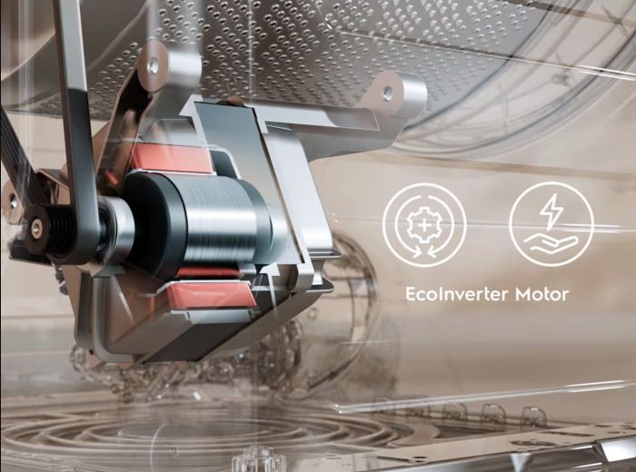 Electrolux EWF1143P5SC trang bị động cơ EcoInverter Motor