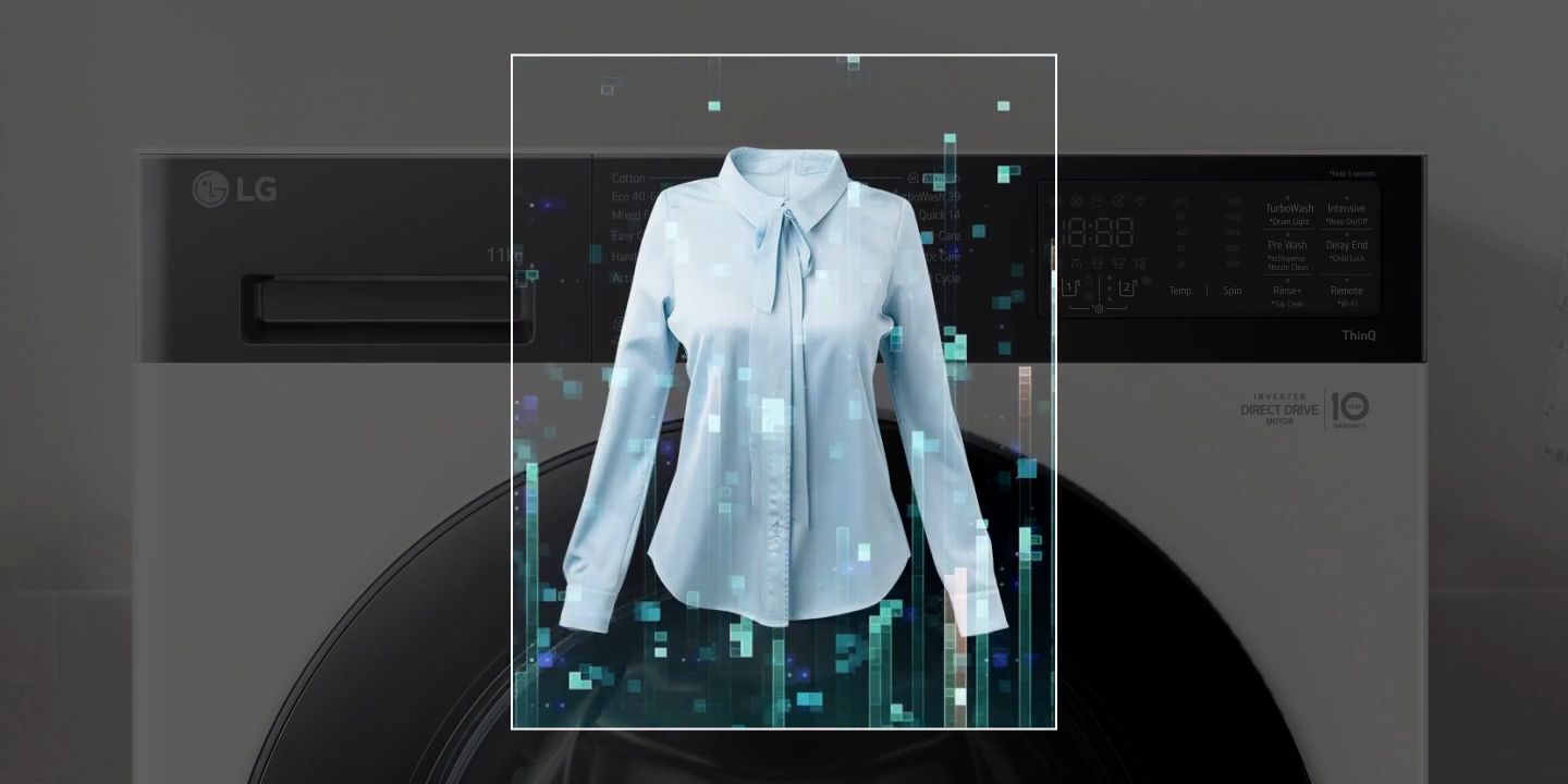 LG FX1413S5G trang bị công nghệ giặt AI DD 2.0 thông minh