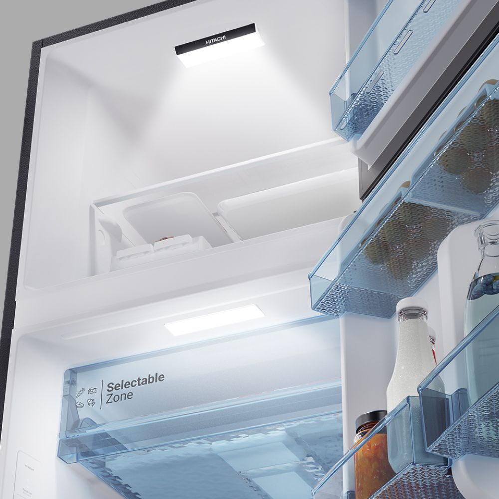 Trang bị đèn LED với ánh sáng trắng ở ngay bên trong ngăn lạnh